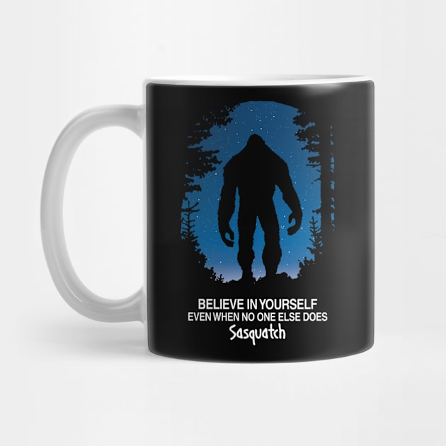 I Believe In Bigfoot by KewaleeTee